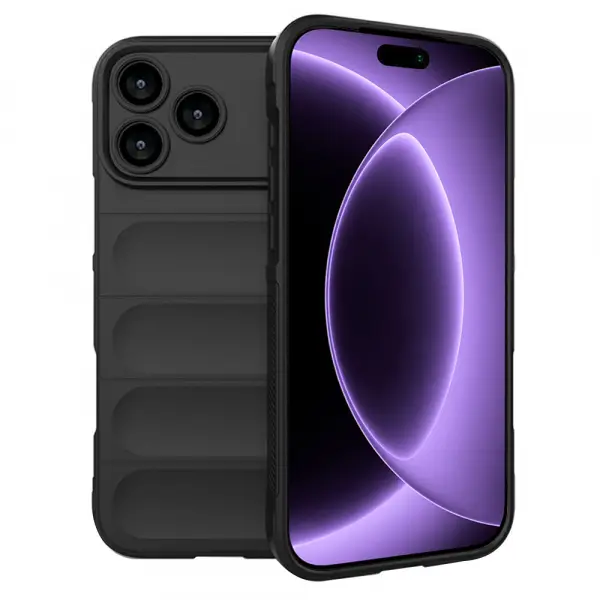 Husa pentru Apple iPhone 18 Pro / 17 Pro, Techsuit, Magic Shield, Neagra