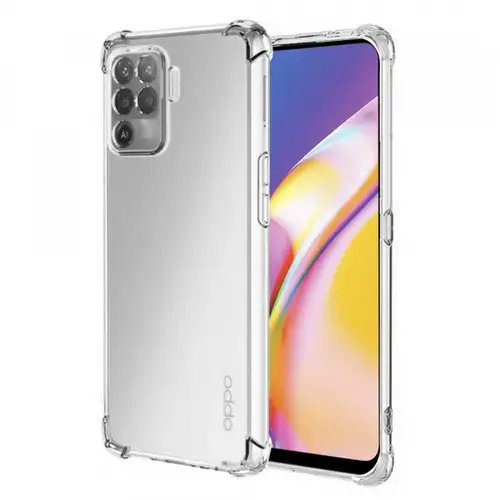 Husa pentru Oppo A94 / Reno5 Lite, Techsuit, Shockproof Clear, Transparenta