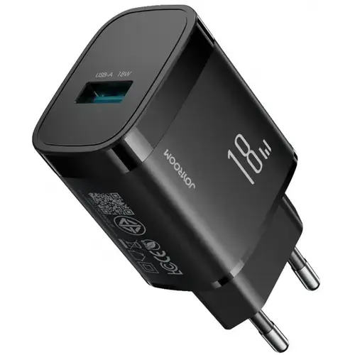 Incarcator Retea Joyroom JR-TF4, 18W, 3A, 1 x USB-A (Negru)