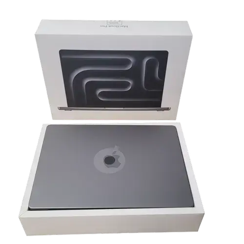 Laptop Apple MacBook Pro 14 2023 (Procesor Apple M3 (8-core CPU / 10-core GPU) 14.2inch Liquid Retina XDR, 24GB, 512GB SSD, Mac OS Sonoma, Layout INT, Gri)