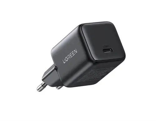 Incarcator de retea Ugreen X513 30W QC4 5V/3A USB-C, GaN Fast Charging (Negru)