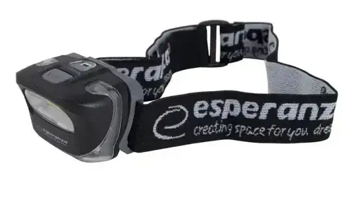 Lanterna frontala Esperanza LYNX EOT038, LED Cob, 100 lumeni, 1W, Negru