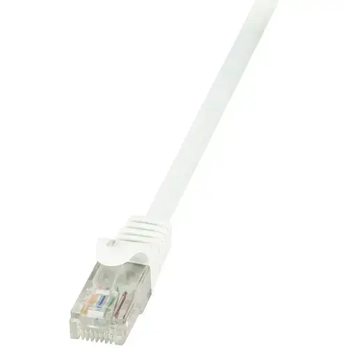 Cablu UTP LOGILINK Cat6, cupru-aluminiu, 5 m, alb, AWG24, CP2071U