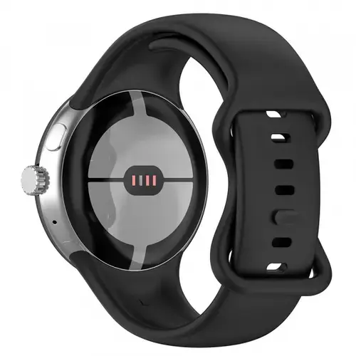 Curea Techsuit W031 pentru Google Pixel Watch 3 41mm / Watch 2 / Watch, Negru