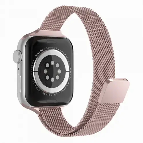 Curea Techsuit W034 pentru Apple Watch 42mm / 41mm / 40mm / 38mm Series, Roz