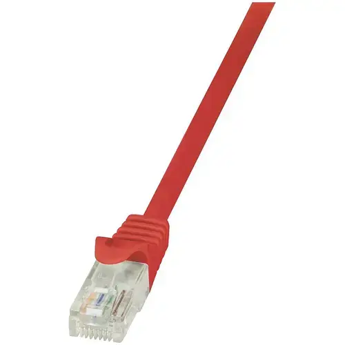 Cablu UTP LOGILINK Cat6, cupru-aluminiu, 5 m, rosu, AWG24, CP2074U