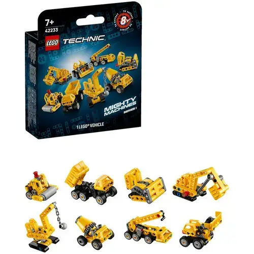LEGO® Technic Masini impunatoare 42233, 44 piese