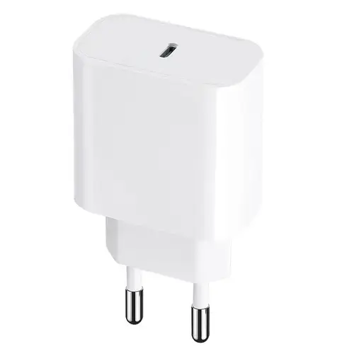 Incarcator Retea MaXlife MXTC-06, 20W, 3A, 1 x USB-C, Alb
