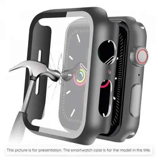 Husa Techsuit Defense360 Pro pentru Huawei Watch Fit 4 Pro (Negru)