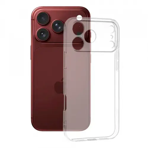 Husa pentru Apple iPhone 18 Pro Max / 17 Pro Max, Techsuit, Clear, Transparenta