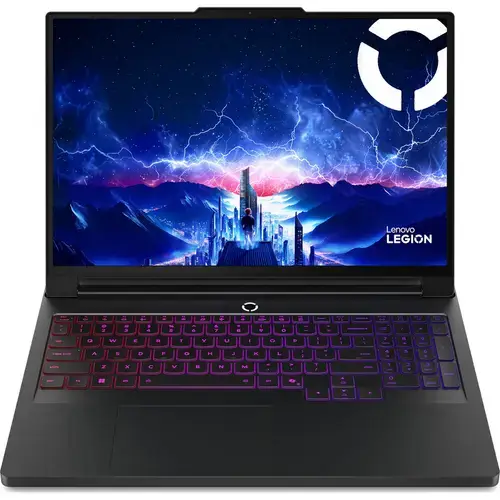 Laptop Gaming Lenovo Legion Pro 7 16IAX10H (Procesor Intel® Core™ Ultra 9 290HX Plus (36M Cache, up to 5.50 GHz), 16inch WQXGA OLED 240Hz G-Sync, 32GB DDR5, 1TB SSD, NVIDIA GeForce RTX 5070 Ti @23GB, Windows 11 Home, Negru)