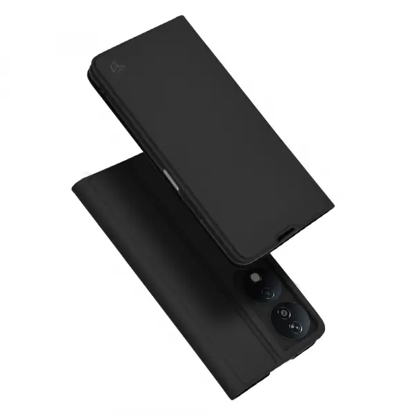 Husa pentru Honor X7b 5G / 90 Smart / X7b 4G, Techsuit, Magskin Book, Neagra