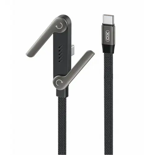 Cablu Date si Incarcare USB-C - USB-C XO Design NB-Q311, 240W, 1.5m, Negru