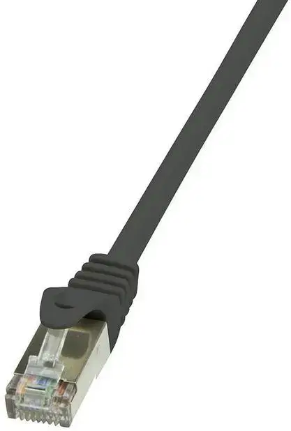 Cablu F/UTP LogiLink CP2083S, Patchcord, CAT.6, 7.5m (Negru)