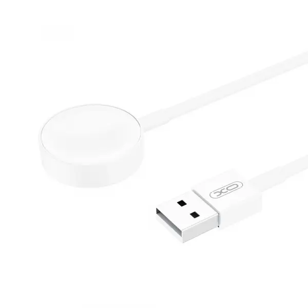 Incarcator Wireless XO Design CX012 pentru Apple Watch Series, USB-A, Alb